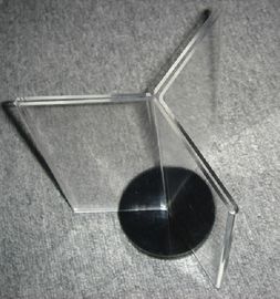 รูปร่าง T เคาน์เตอร์ Holder คริลิคเข้าสู่ระบบ