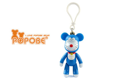 3 นิ้วน่ารักของขวัญวันหยุดโดราเอมอนหมี POPOBE พวงกุญแจสำหรับเด็ก