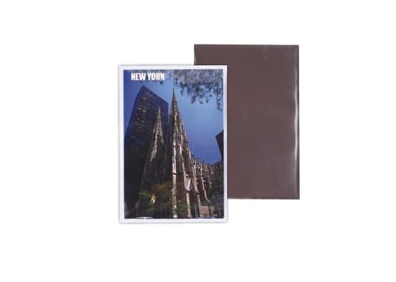 ถุงพีวีซีด้วยแม่เหล็กกลับแม่เหล็กแม่เหล็กรูปภาพ Holder ที่ใส่ไฟล์ (160X110mm) 30,419