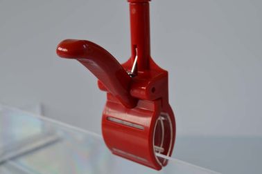 ABS POP แท็กราคา Holder คลิปซูเปอร์มาร์เก็ต Clip สำหรับโฆษณา