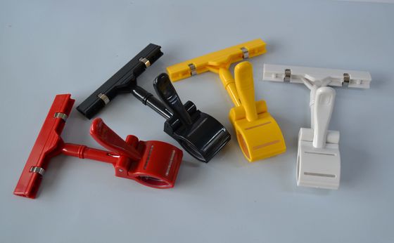สีเหลือง, สีแดง, สีเขียวโปสเตอร์คลิปซูเปอร์มาร์เก็ต, บุหรี่ - Scratche แท็กราคา Holder Clip