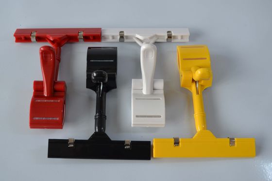 ABS POP โปรโมชั่นแท็กราคา Holder Clip นิ้วหัวแม่มือพลาสติกรูปร่างชั้นวางคลิป