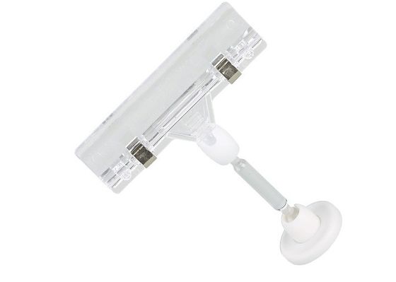 คลิปโพลีคาร์บอเนตกับฤดูใบไม้ผลิเหล็กแม่เหล็กไฟฟ้าเข้าสู่ระบบ Holder ที่ใส่เข้าสู่ระบบการค้าปลีก 31,281