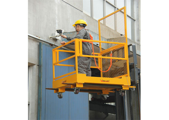 เหล็กรถยกสิ่งที่แนบมากับภาระความจุ 300kg / ยกแพลตฟอร์มการทำงาน