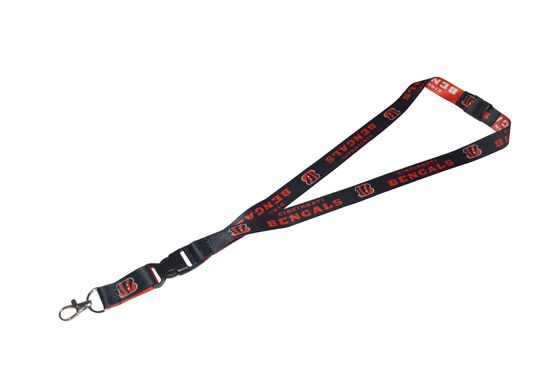 เอ็นเอฟแอ Lanyards พิมพ์การถ่ายเทความร้อน, รายการซินซินกาลเชือกเส้นเล็กของขวัญส่งเสริมการขาย