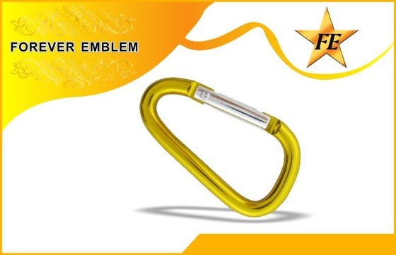 เย็นและแฟชั่นอลูมิเนียม Carabiner ตะขอเป็นของขวัญส่งเสริมการขายสำหรับ บริษัท