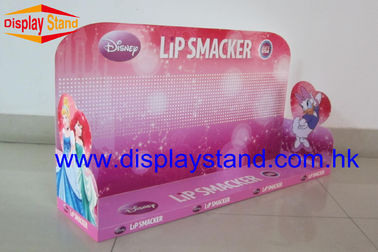 การดูแลส่วนบุคคลเคาน์เตอร์โลหะยืนแสดงปลีก